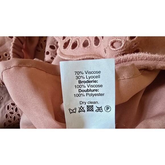 Madewell Eyelet Off The Shoulder Shift Dress - Picture 10 of 10